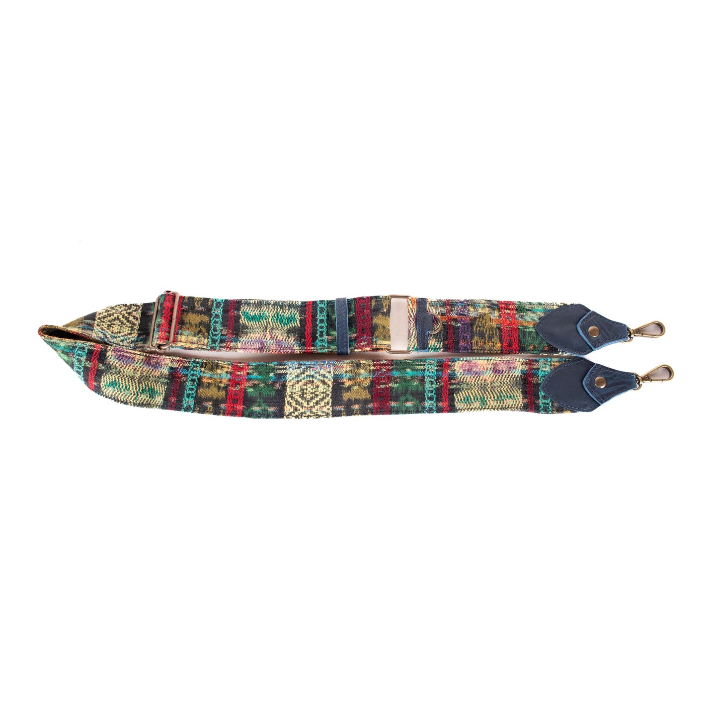 WANDER CROSSBODY SET - OOAK HUIPIL - NAVY - NO. 201435