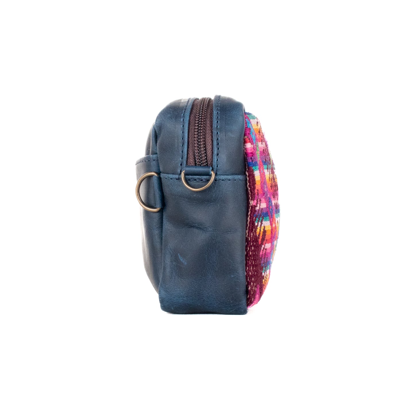 WANDER CROSSBODY SET - OOAK HUIPIL - NAVY - NO. 201437