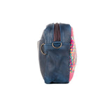 WANDER CROSSBODY SET - OOAK HUIPIL - NAVY - NO. 201438