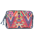WANDER CROSSBODY SET - OOAK HUIPIL - NAVY - NO. 201439