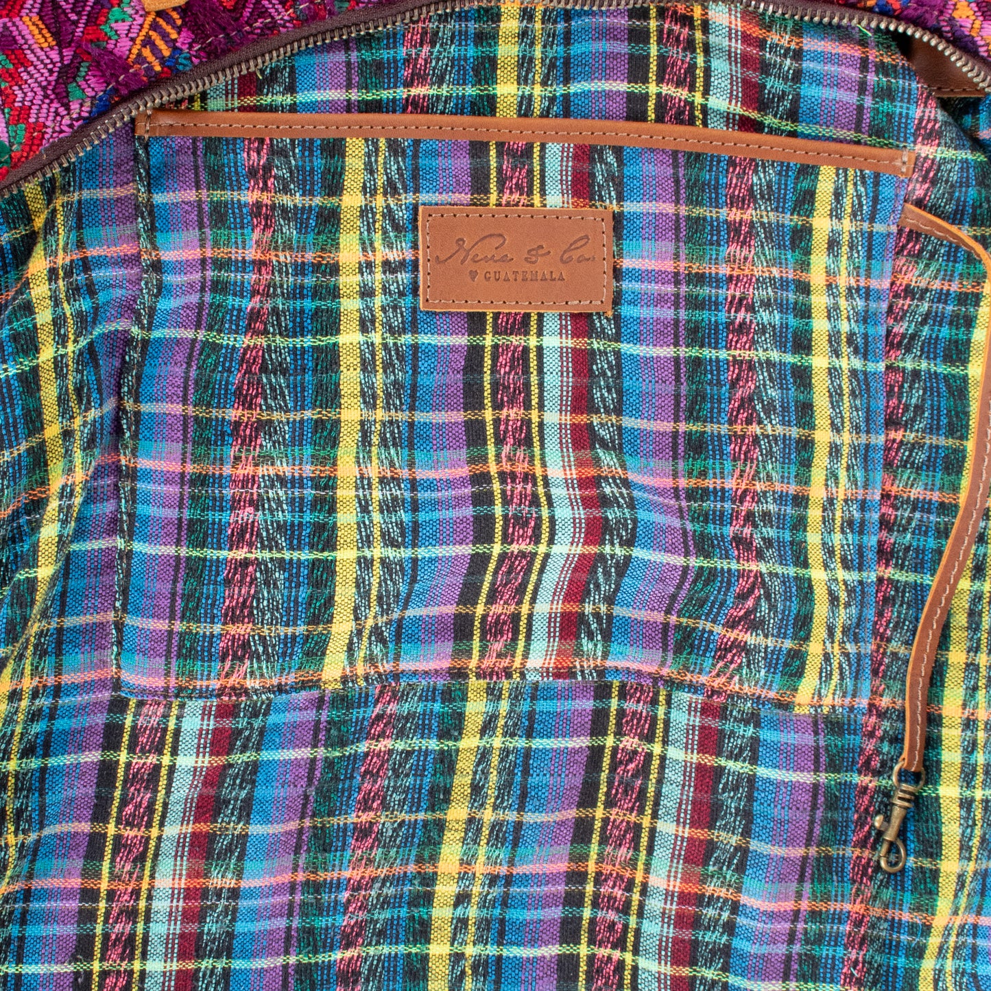 PENELOPE BAG - OOAK HUIPIL - CAFE - NO. 201442