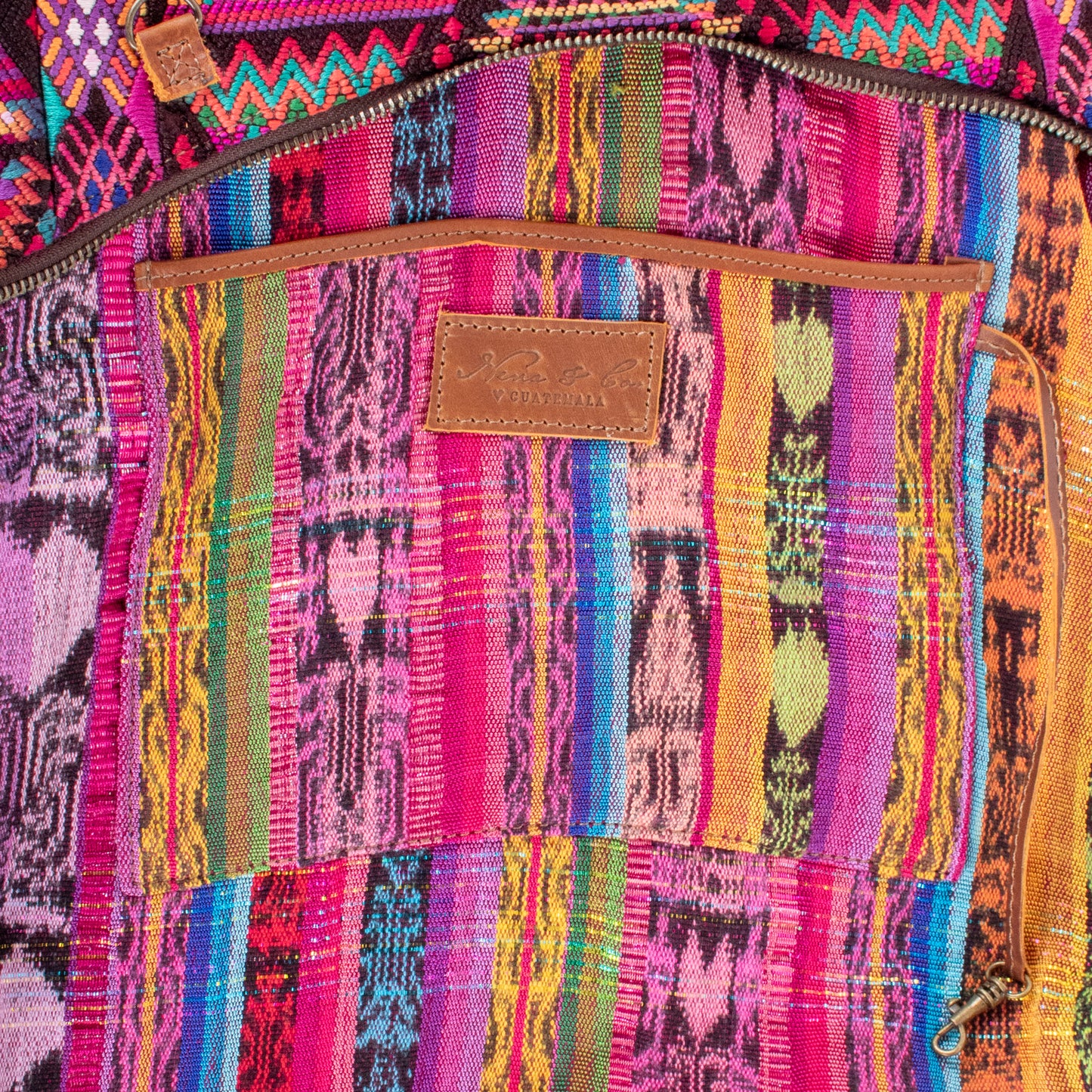 PENELOPE BAG - OOAK HUIPIL - CAFE - NO. 201443