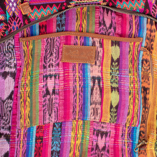 PENELOPE BAG - OOAK HUIPIL - CAFE - NO. 201443