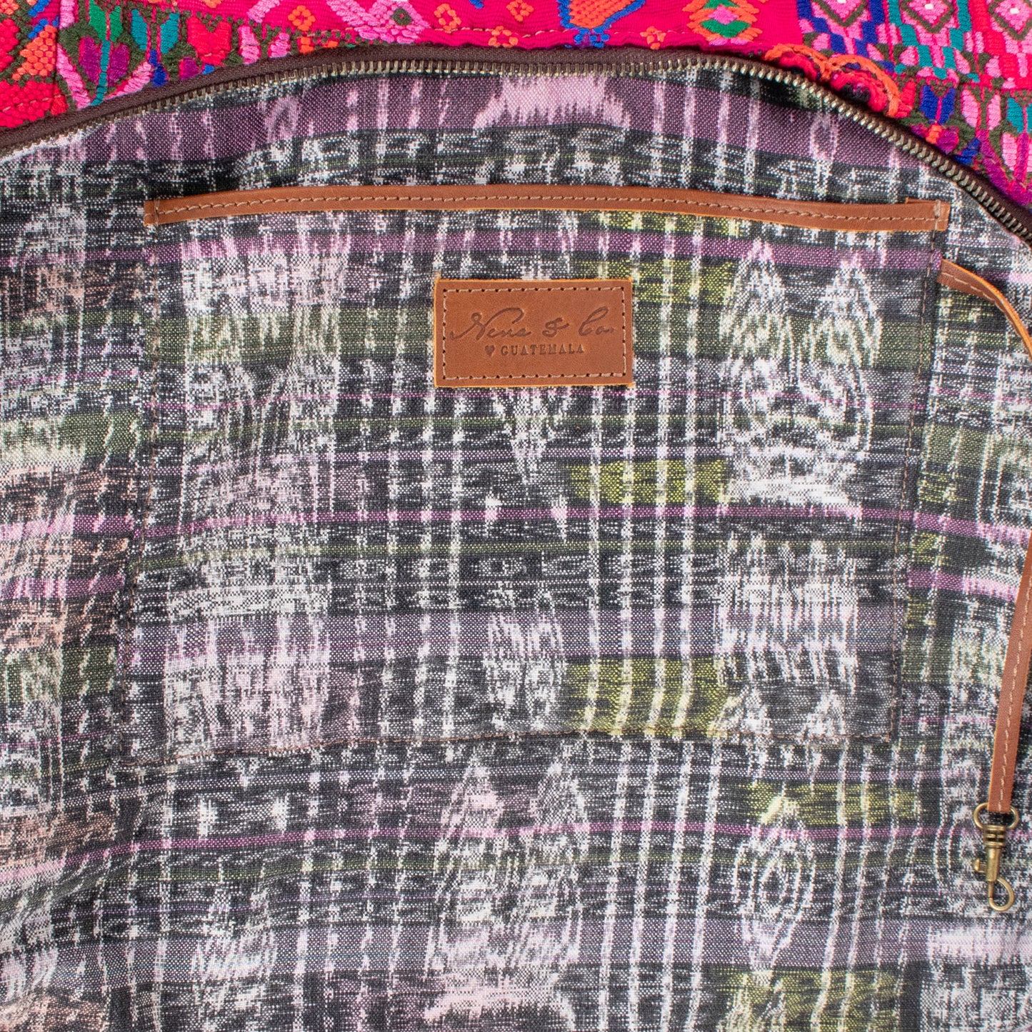 PENELOPE BAG - OOAK HUIPIL - CAFE - NO. 201444