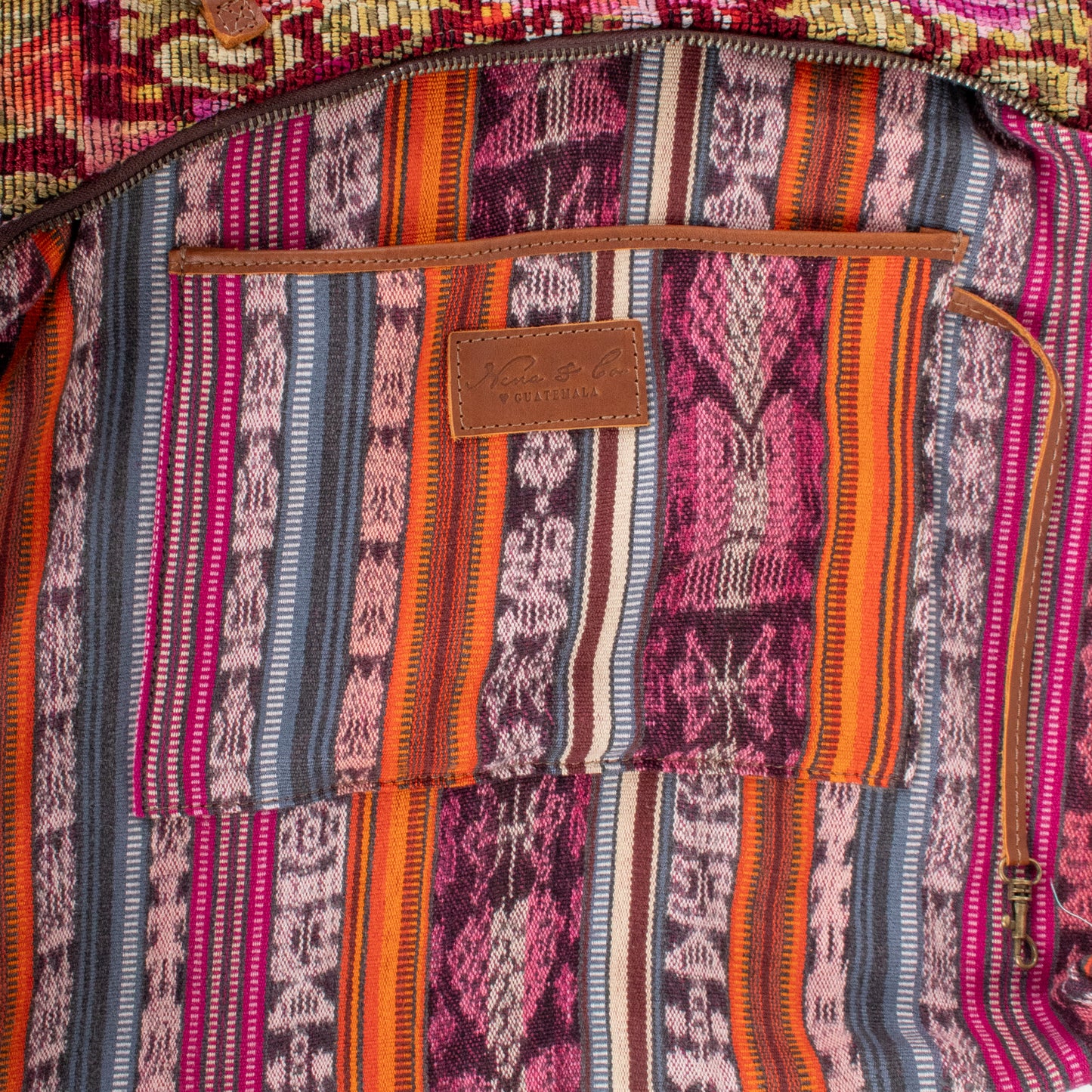PENELOPE BAG - OOAK HUIPIL - CAFE - NO. 201445