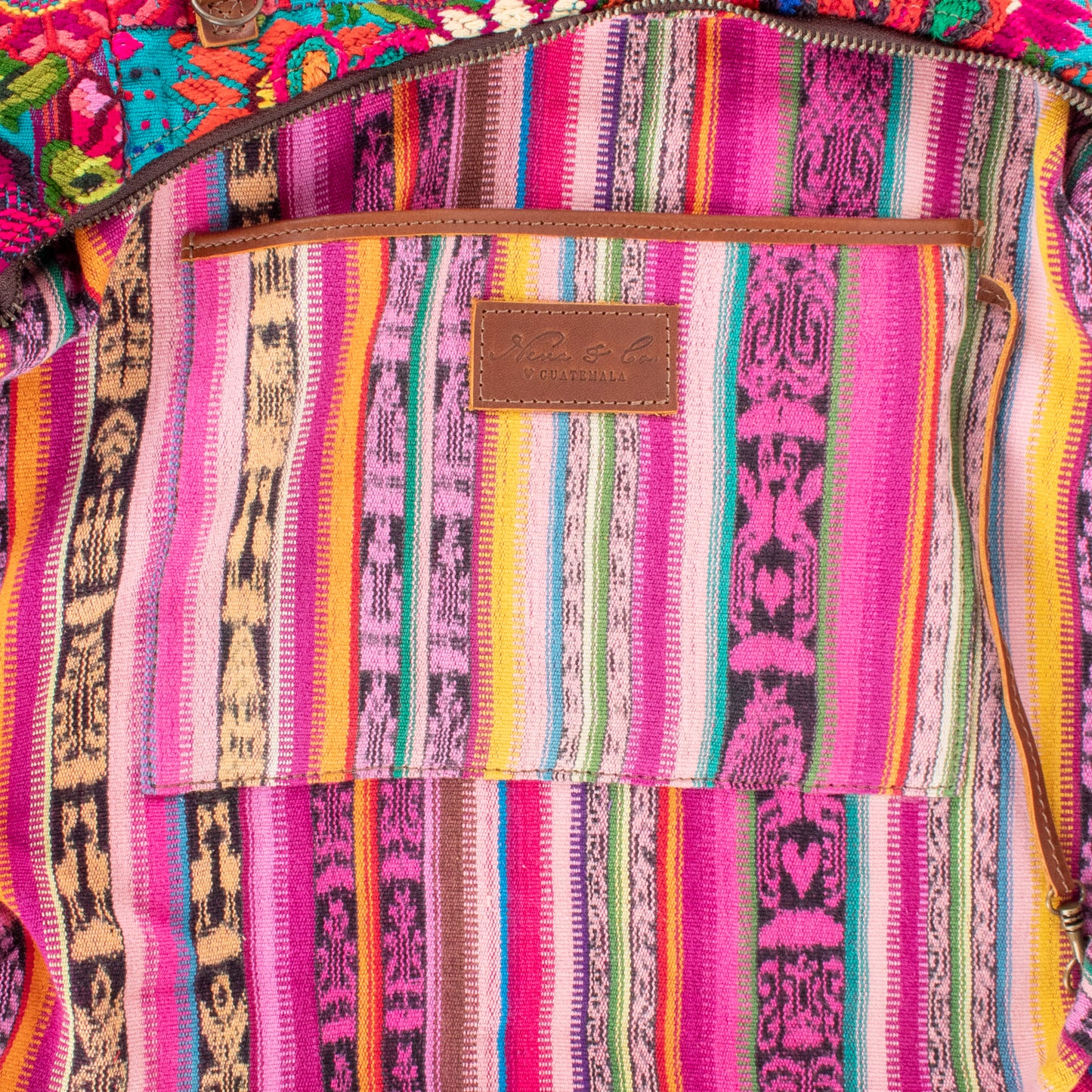 PENELOPE BAG - OOAK HUIPIL - CAFE - NO. 201446