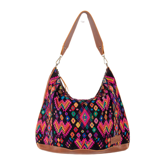PENELOPE BAG - OOAK HUIPIL - CAFE - NO. 201447