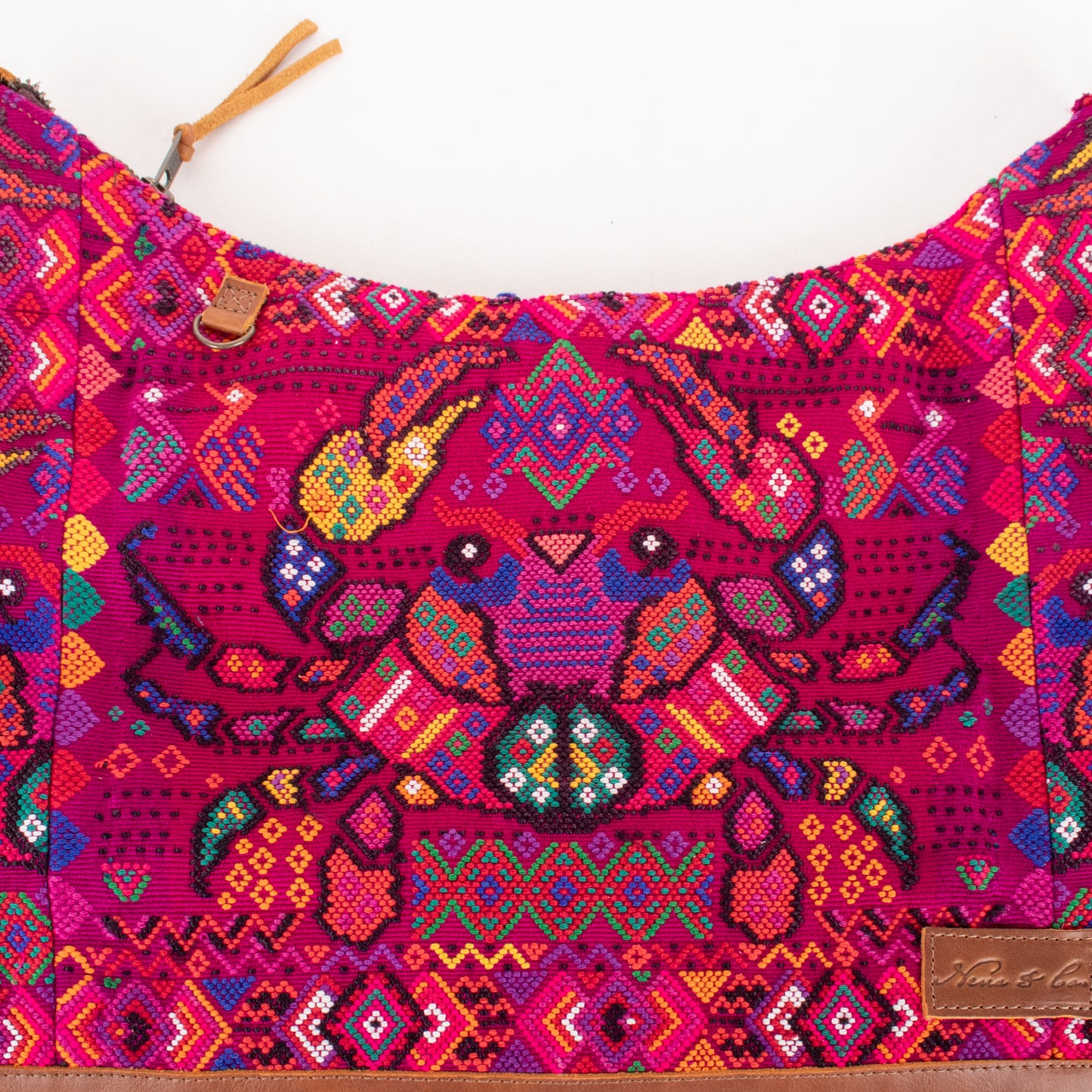 PENELOPE BAG - OOAK HUIPIL - CAFE - NO. 201448