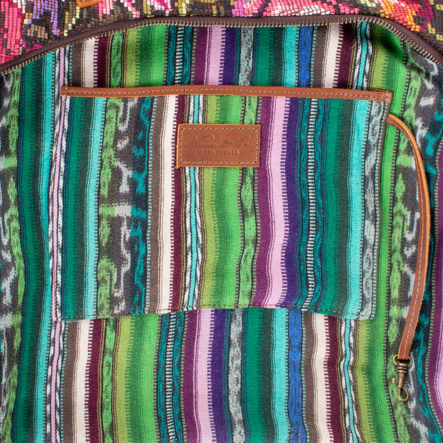 PENELOPE BAG - OOAK HUIPIL - CAFE - NO. 201449