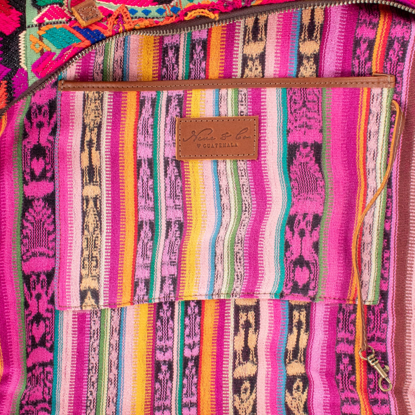 PENELOPE BAG - OOAK HUIPIL - CAFE - NO. 201450