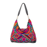 PENELOPE BAG - OOAK HUIPIL - BLACK - NO. 201451