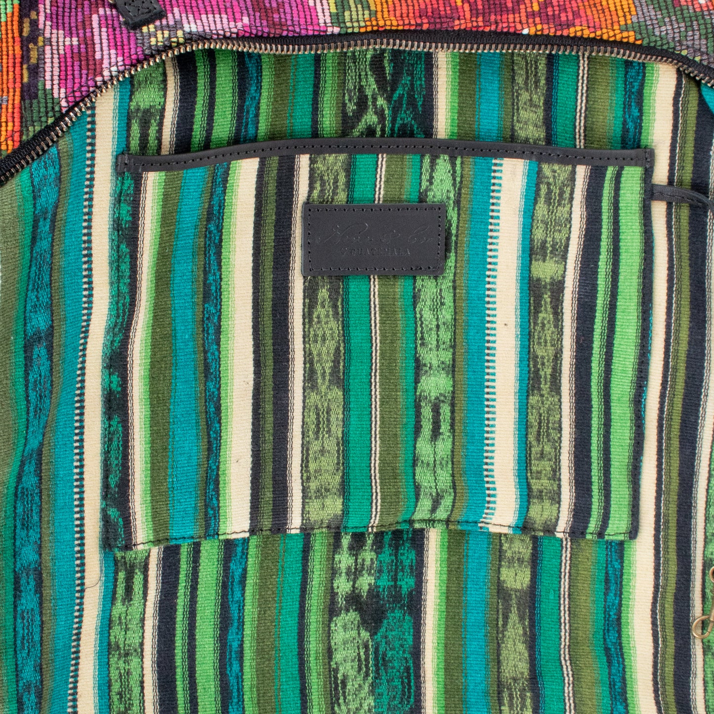 PENELOPE BAG - OOAK HUIPIL - BLACK - NO. 201452