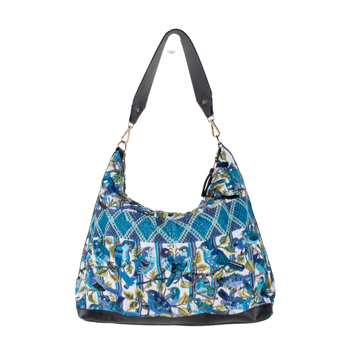 PENELOPE BAG - OOAK HUIPIL - BLACK - NO. 201453