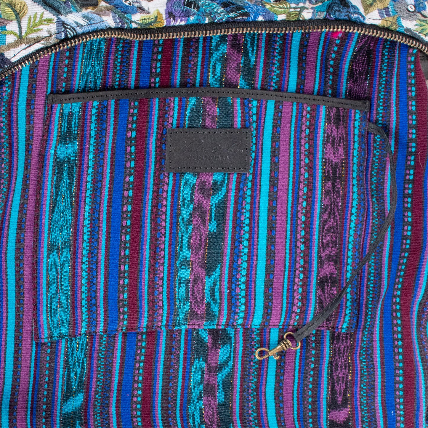 PENELOPE BAG - OOAK HUIPIL - BLACK - NO. 201453