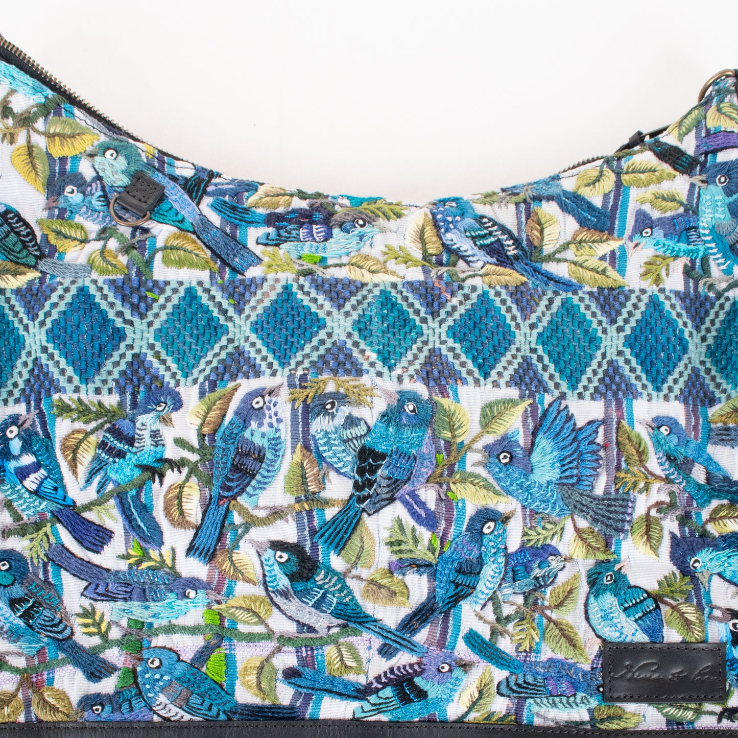 PENELOPE BAG - OOAK HUIPIL - BLACK - NO. 201453