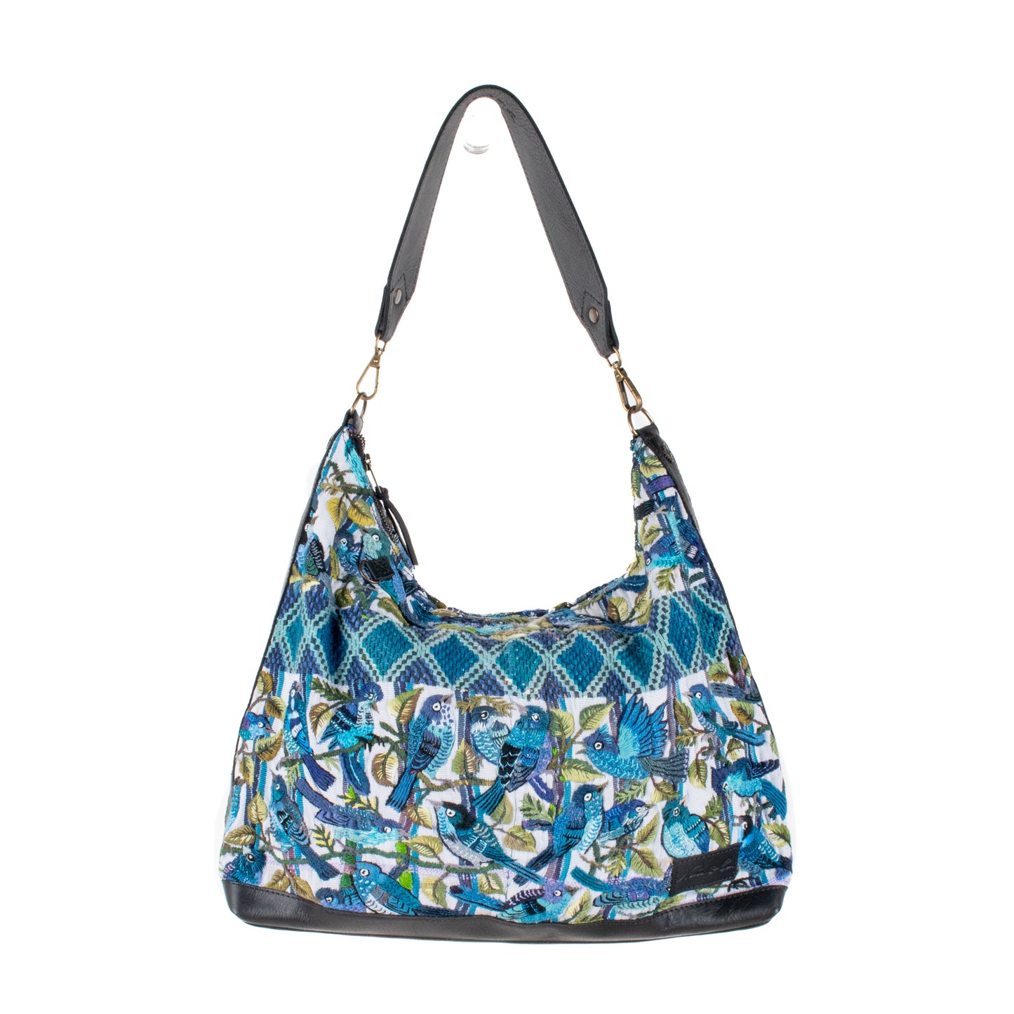 PENELOPE BAG - OOAK HUIPIL - BLACK - NO. 201453