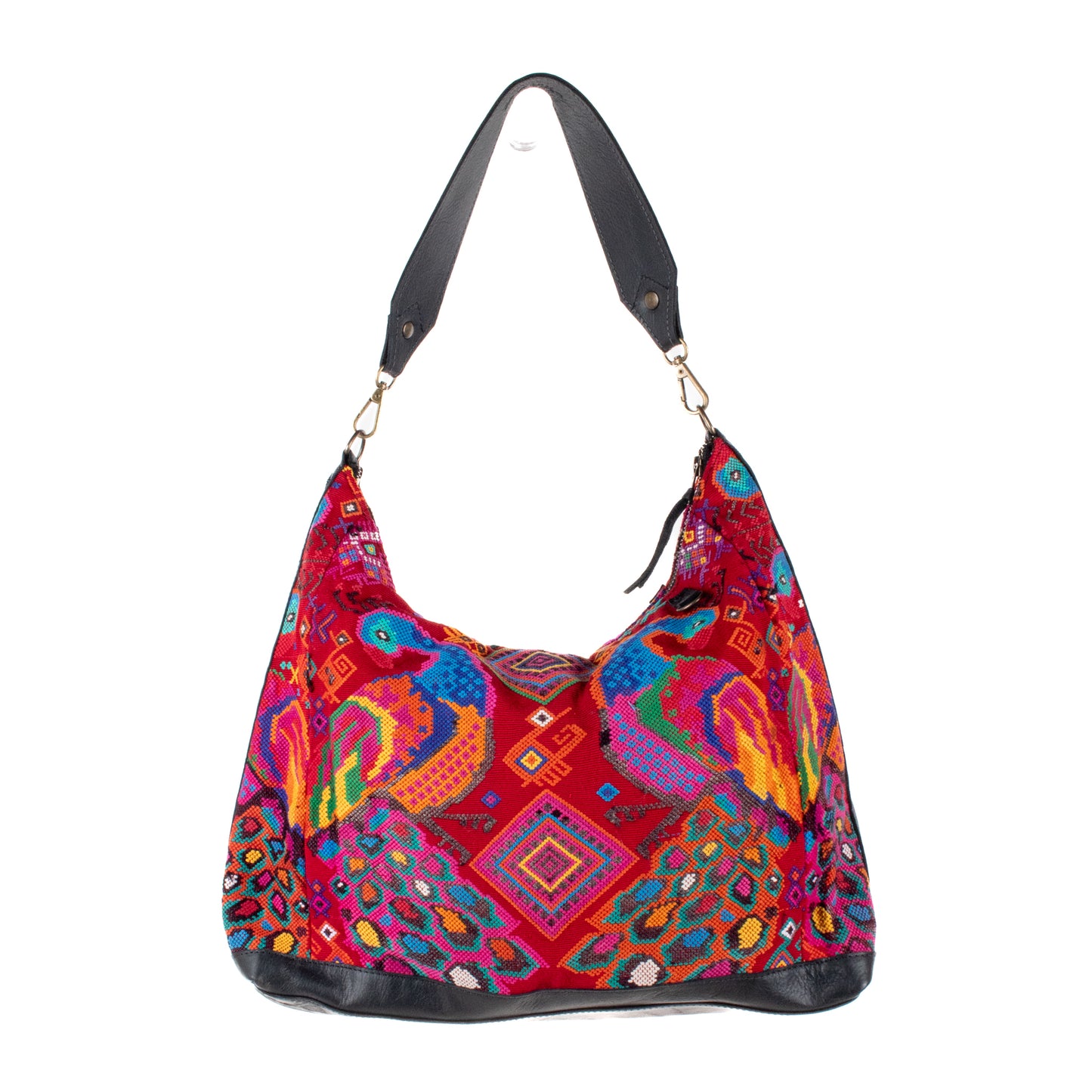 PENELOPE BAG - OOAK HUIPIL - BLACK - NO. 201454