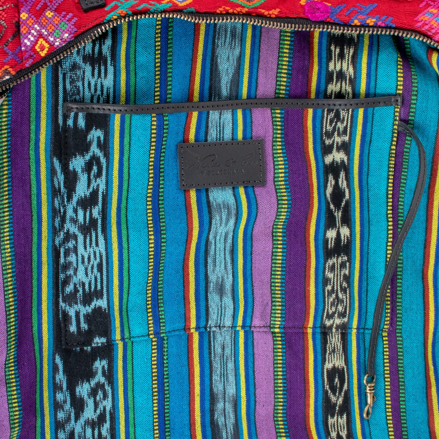 PENELOPE BAG - OOAK HUIPIL - BLACK - NO. 201454