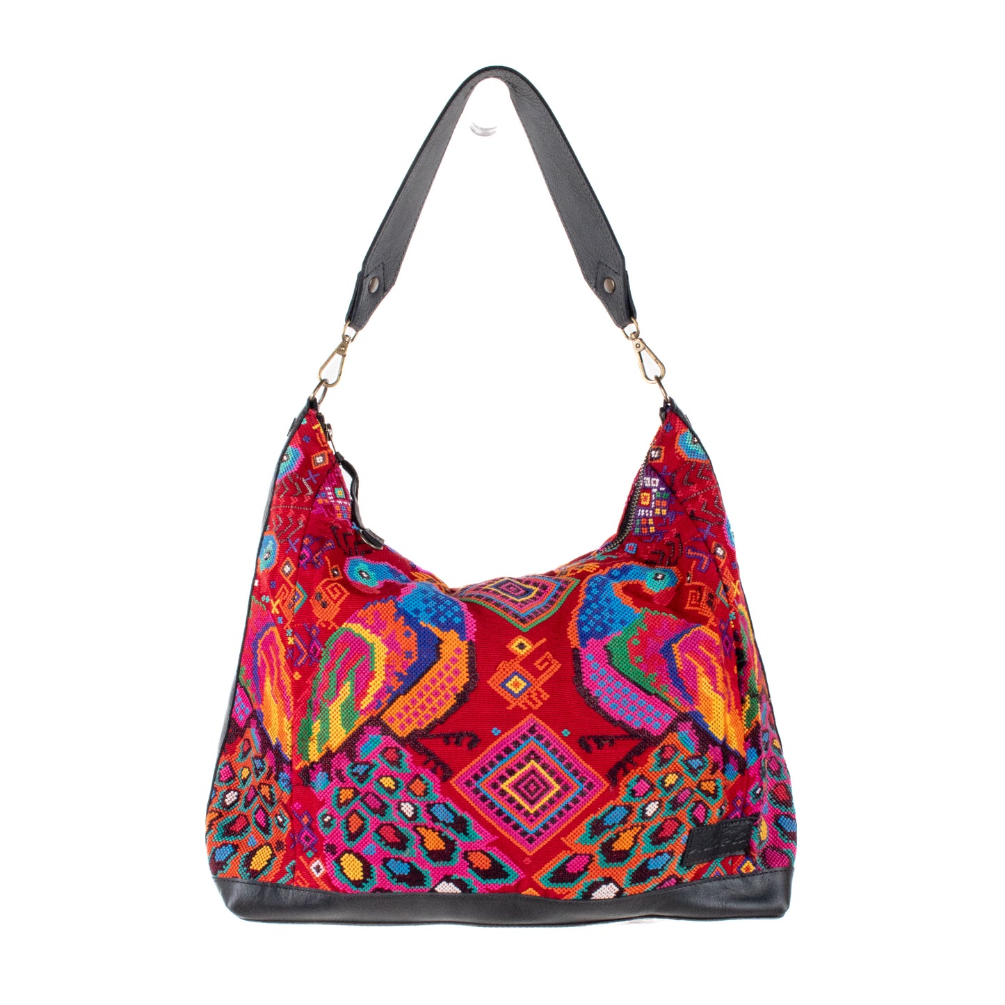 PENELOPE BAG - OOAK HUIPIL - BLACK - NO. 201454