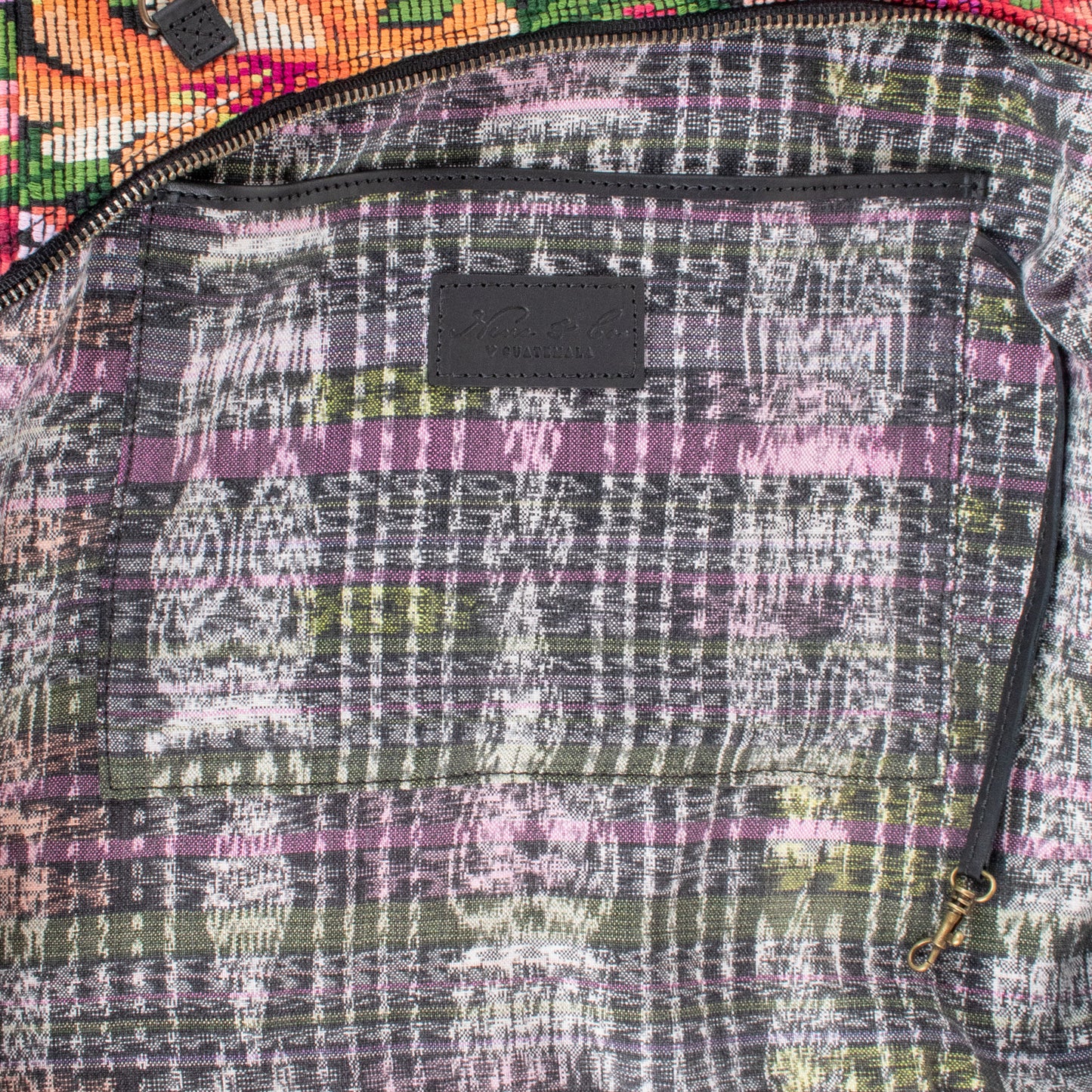 PENELOPE BAG - OOAK HUIPIL - BLACK - NO. 201455