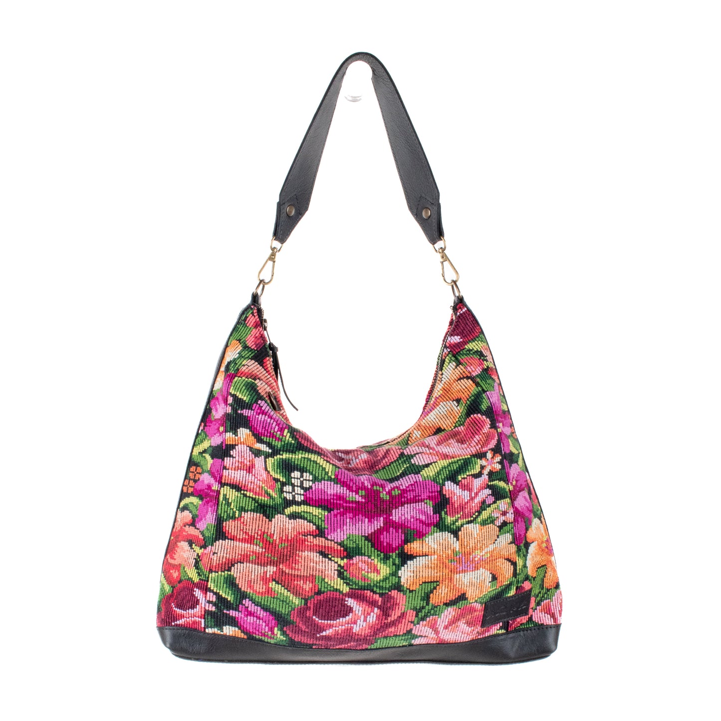 PENELOPE BAG - OOAK HUIPIL - BLACK - NO. 201455