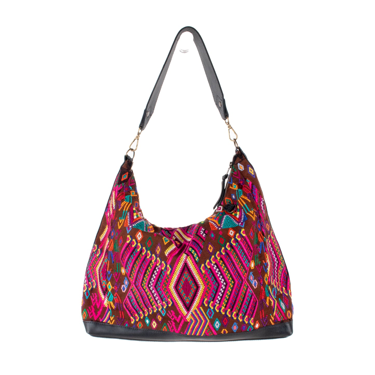 PENELOPE BAG - OOAK HUIPIL - BLACK - NO. 201456