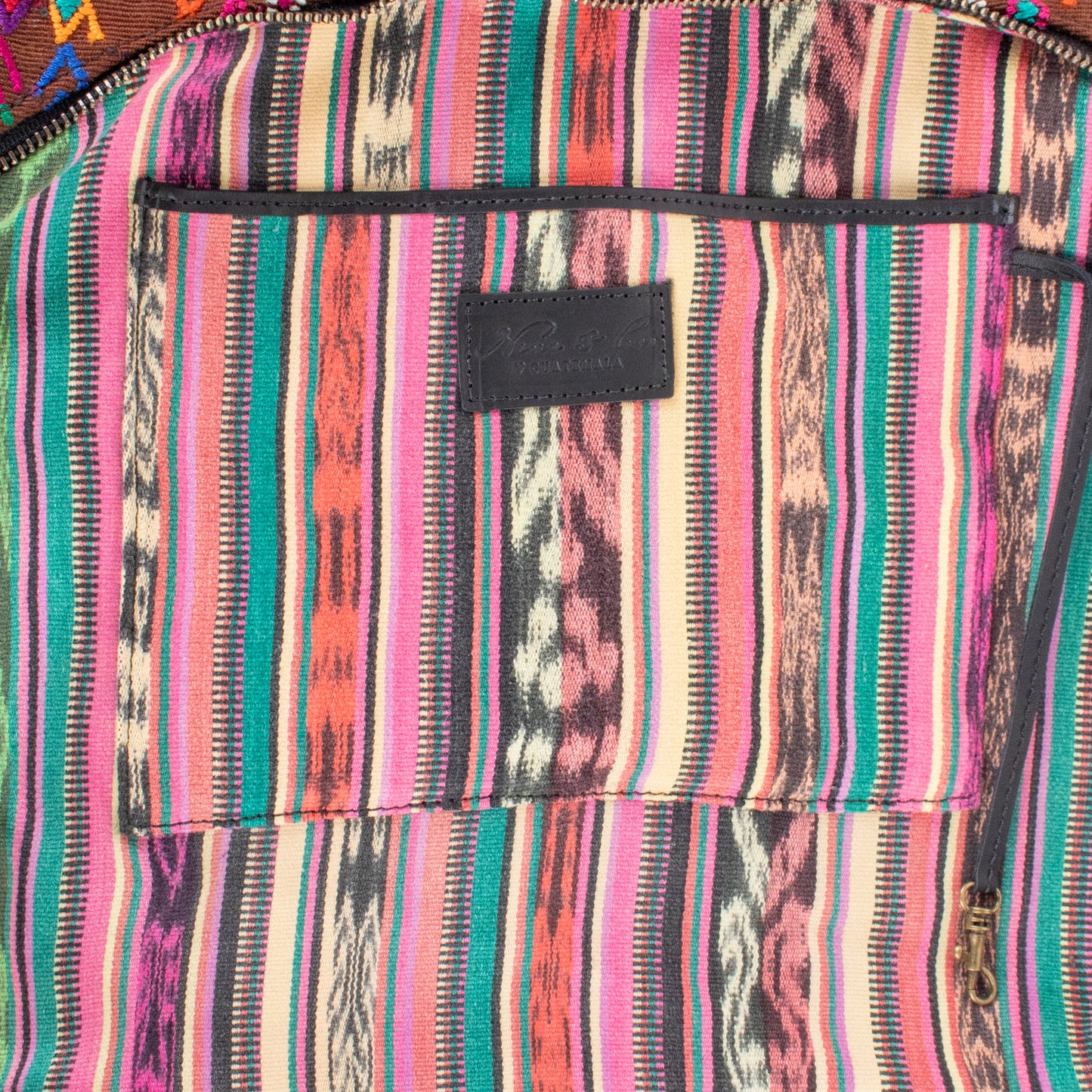 PENELOPE BAG - OOAK HUIPIL - BLACK - NO. 201456