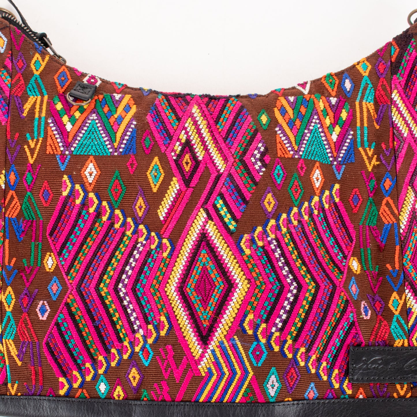 PENELOPE BAG - OOAK HUIPIL - BLACK - NO. 201456