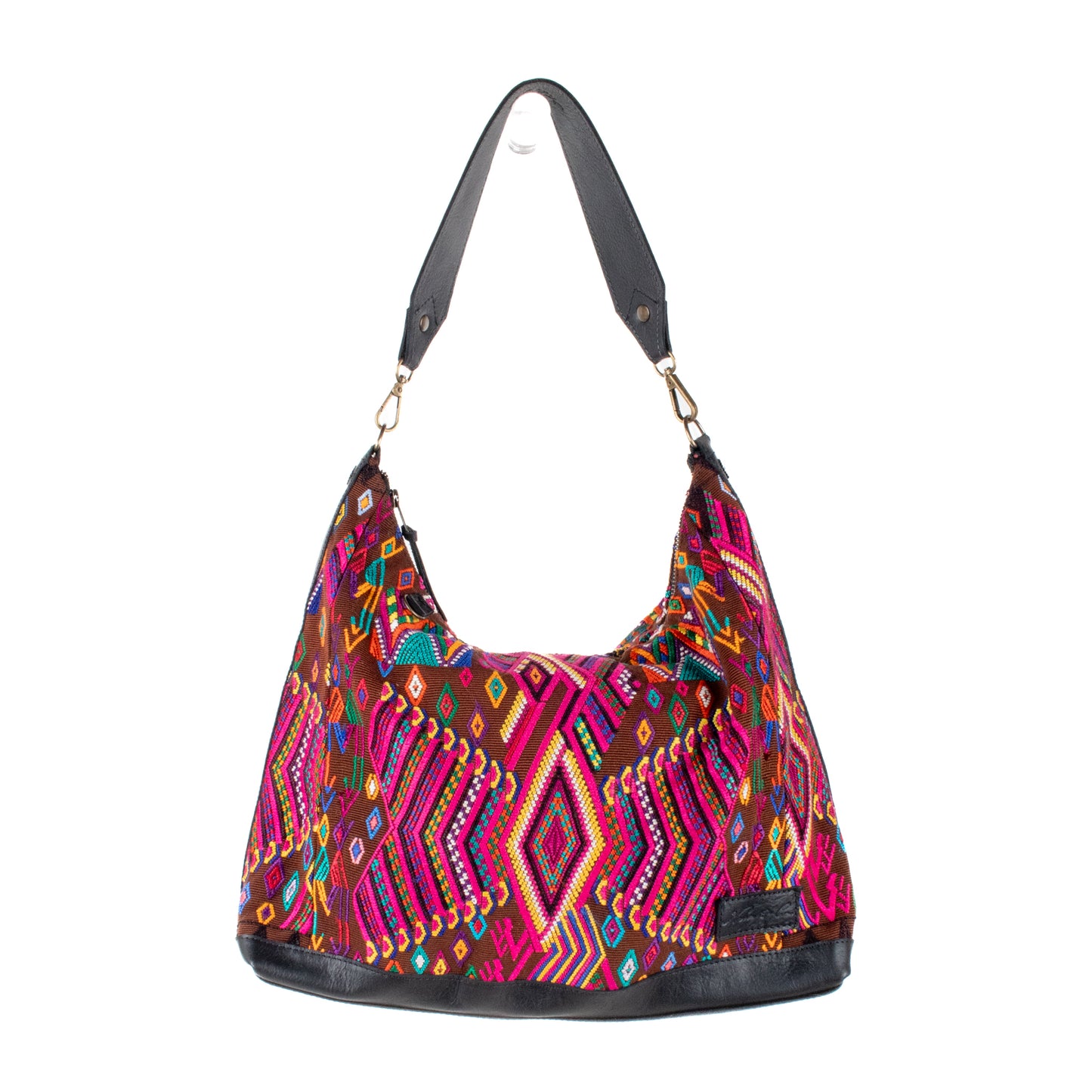 PENELOPE BAG - OOAK HUIPIL - BLACK - NO. 201456