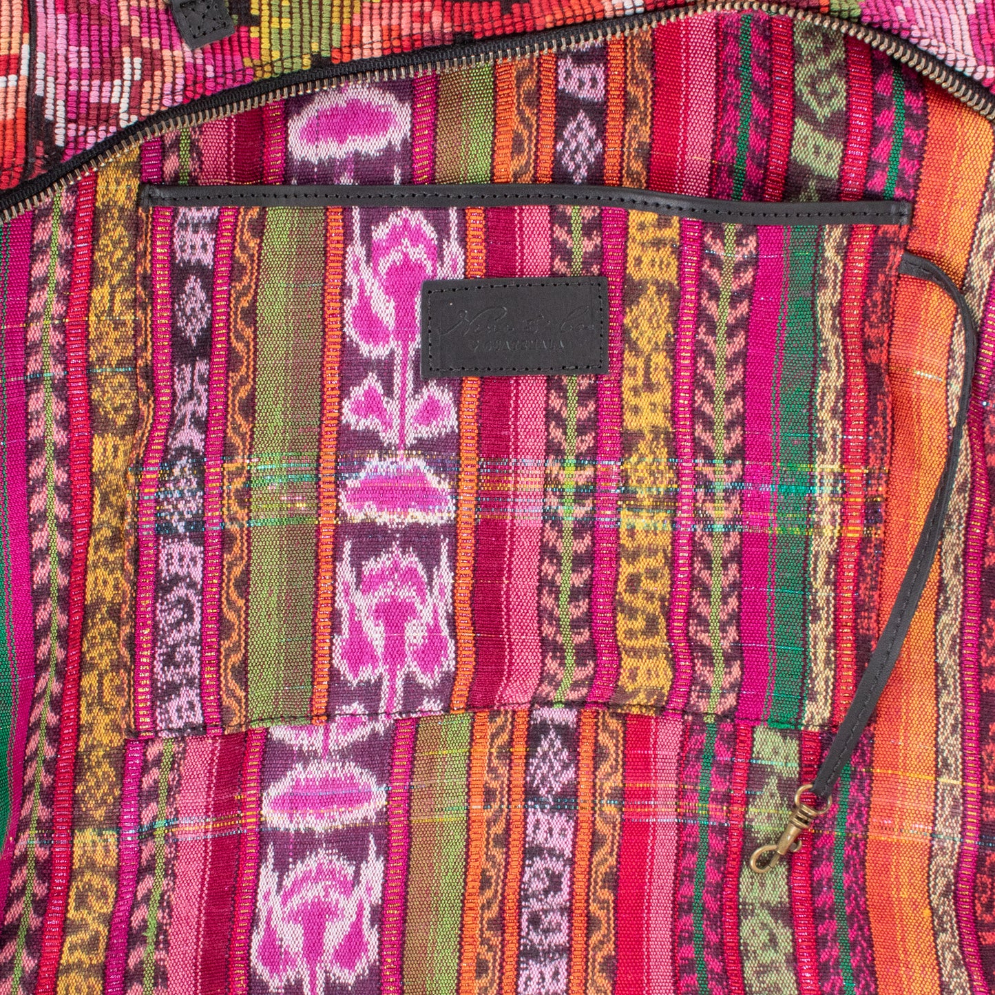 PENELOPE BAG - OOAK HUIPIL - BLACK - NO. 201457