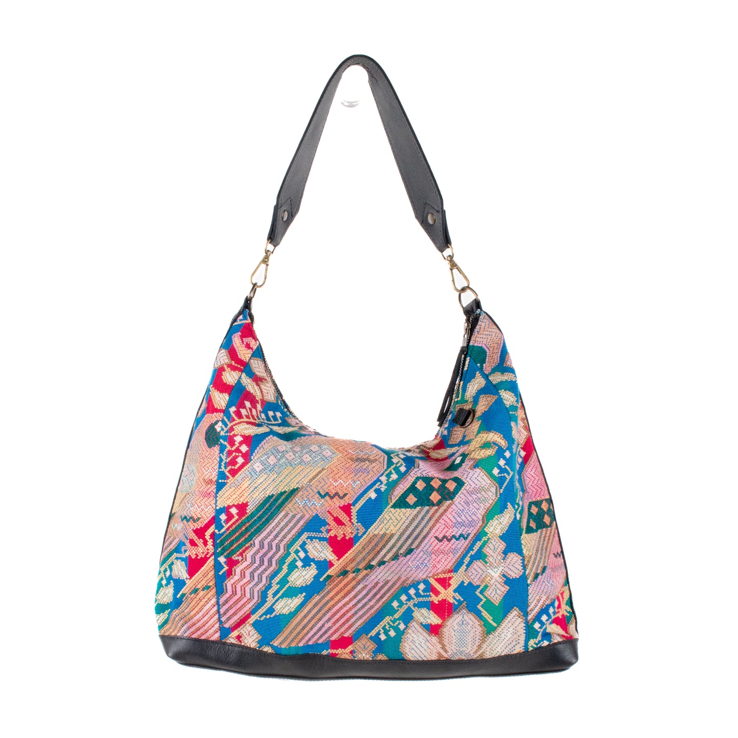 PENELOPE BAG - OOAK HUIPIL - BLACK - NO. 201458