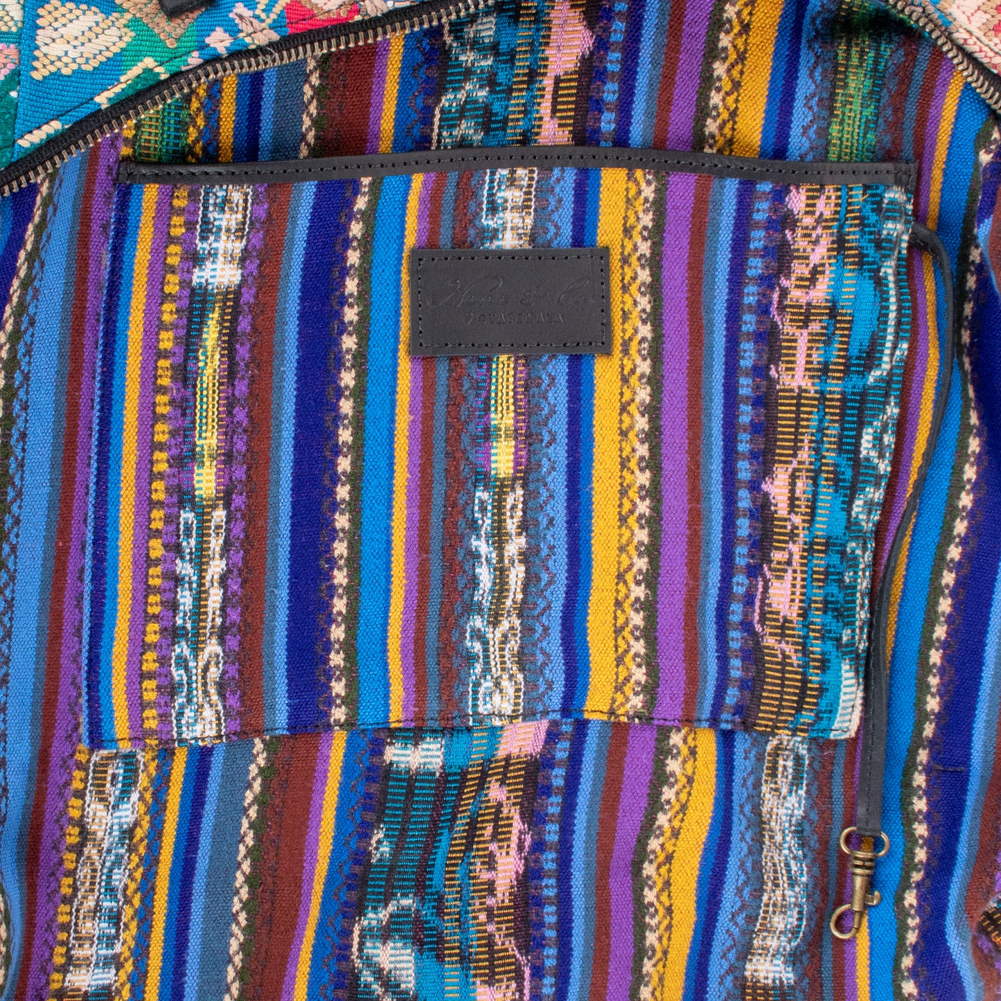 PENELOPE BAG - OOAK HUIPIL - BLACK - NO. 201458