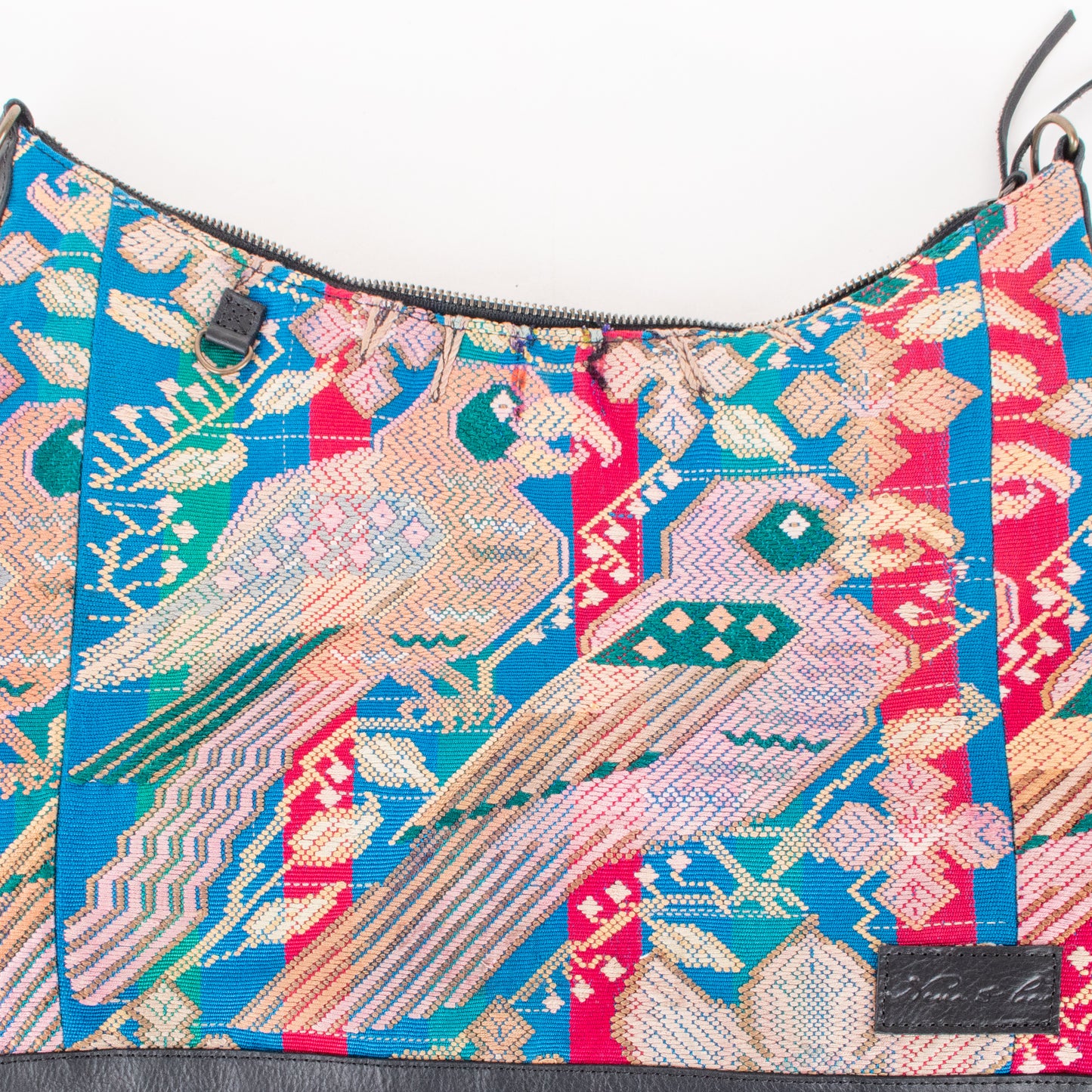 PENELOPE BAG - OOAK HUIPIL - BLACK - NO. 201458