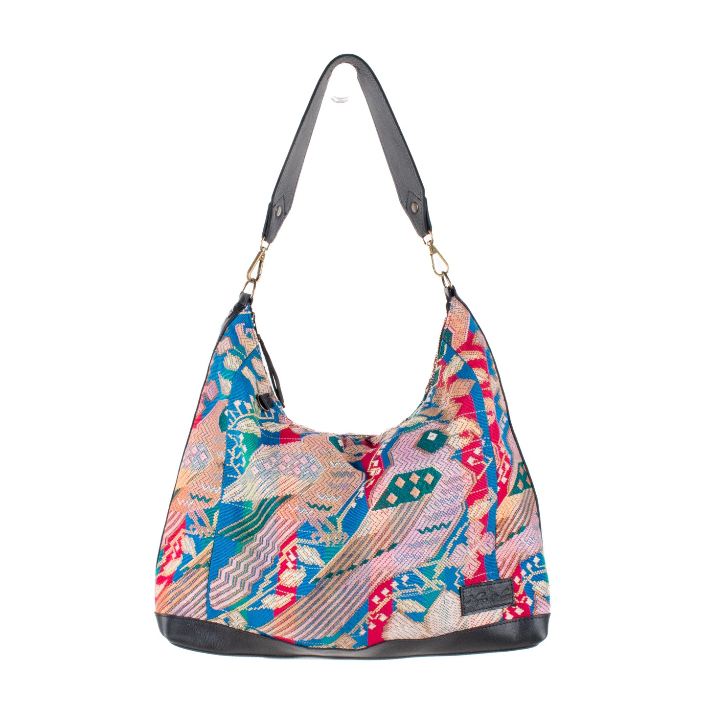 PENELOPE BAG - OOAK HUIPIL - BLACK - NO. 201458