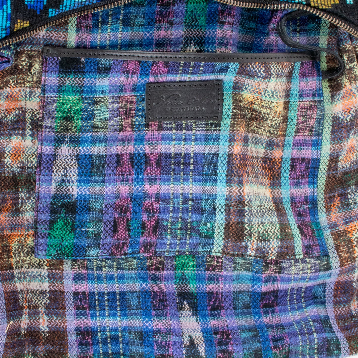 PENELOPE BAG - OOAK HUIPIL - BLACK - NO. 201459