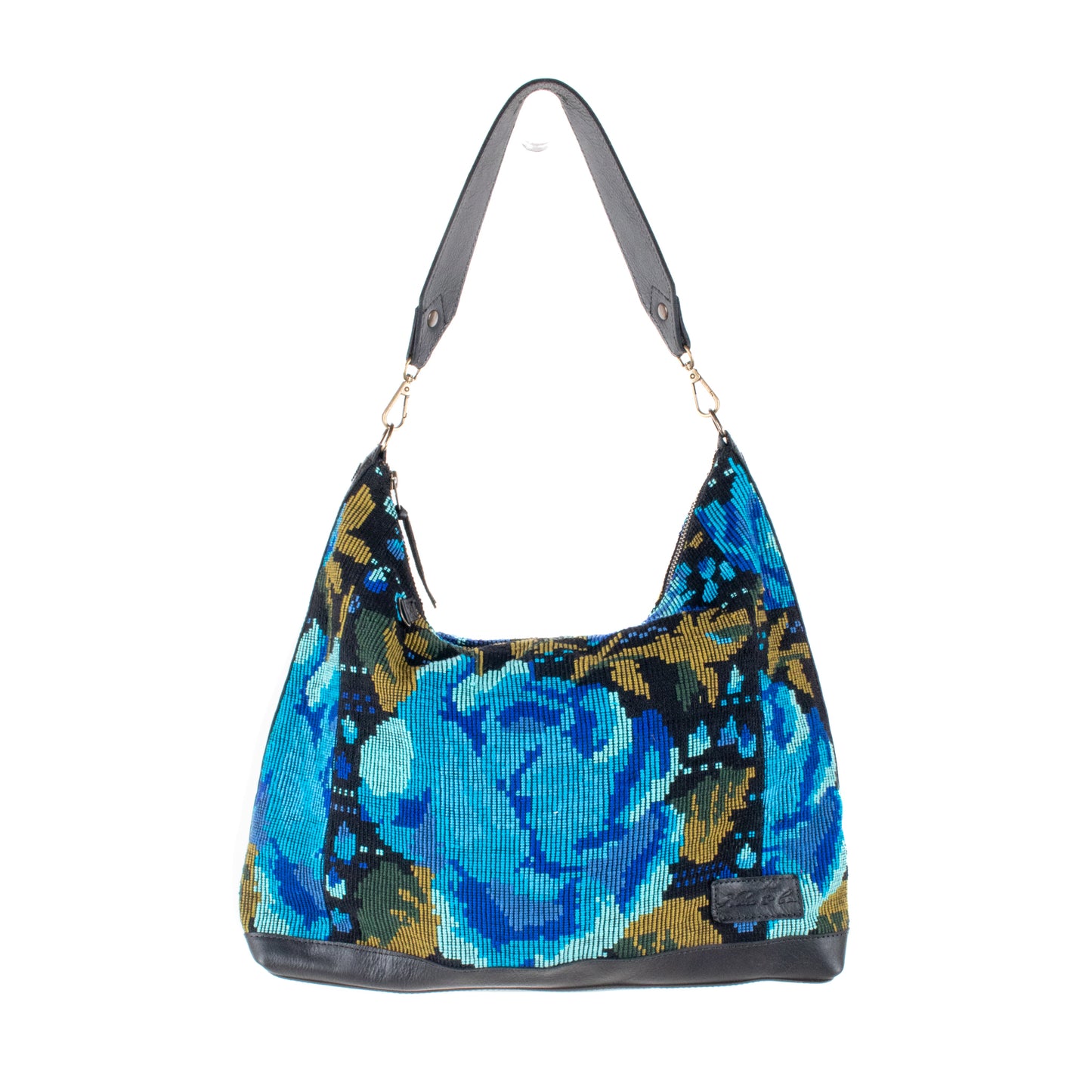 PENELOPE BAG - OOAK HUIPIL - BLACK - NO. 201459