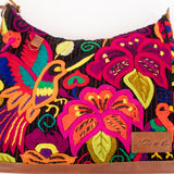 SMALL PENELOPE BAG - OOAK HUIPIL - CAFE - NO. 201461