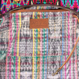 SMALL PENELOPE BAG - OOAK HUIPIL - CAFE - NO. 201463
