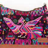 SMALL PENELOPE BAG - OOAK HUIPIL - CAFE - NO. 201463