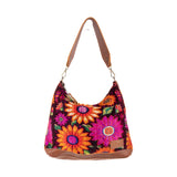 SMALL PENELOPE BAG - OOAK HUIPIL - CAFE - NO. 201465