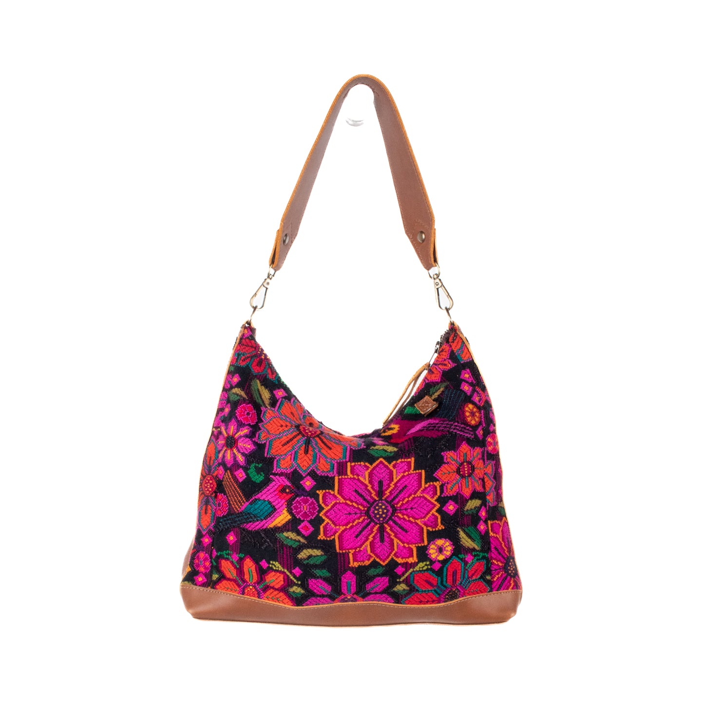 SMALL PENELOPE BAG - OOAK HUIPIL - CAFE - NO. 201469
