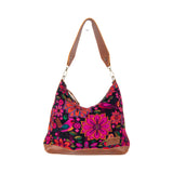 SMALL PENELOPE BAG - OOAK HUIPIL - CAFE - NO. 201469