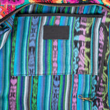 SMALL PENELOPE BAG - OOAK HUIPIL - BLACK - NO. 201478