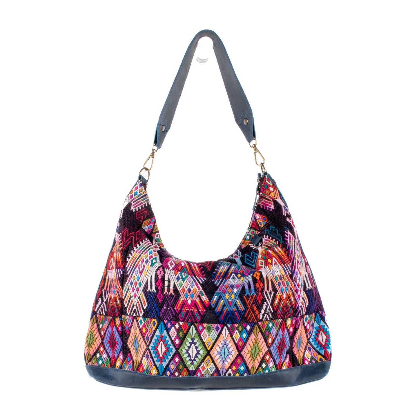 PENELOPE BAG - OOAK HUIPIL - NAVY - NO. 201501