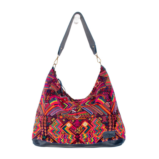 PENELOPE BAG - OOAK HUIPIL - NAVY - NO. 201502