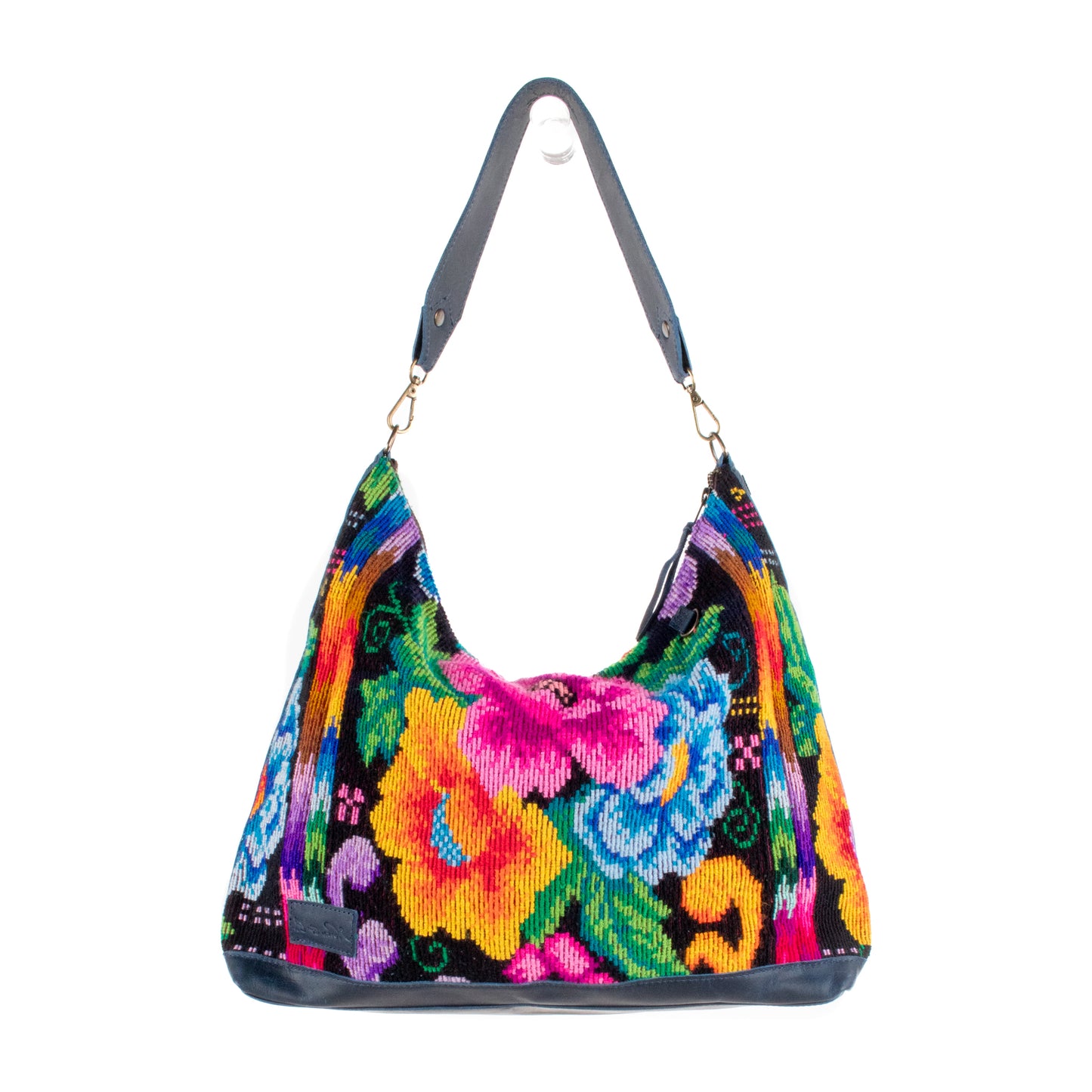 PENELOPE BAG - OOAK HUIPIL - NAVY - NO. 201503