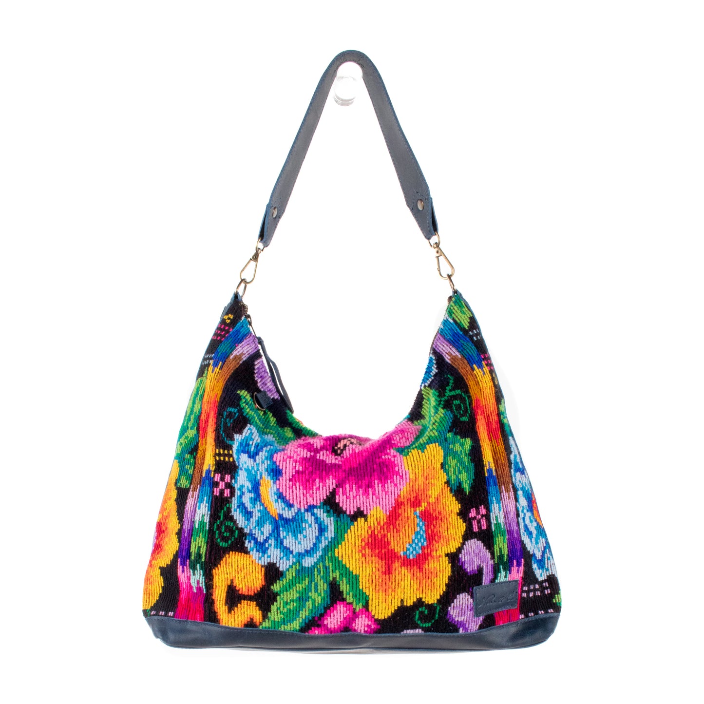 PENELOPE BAG - OOAK HUIPIL - NAVY - NO. 201503