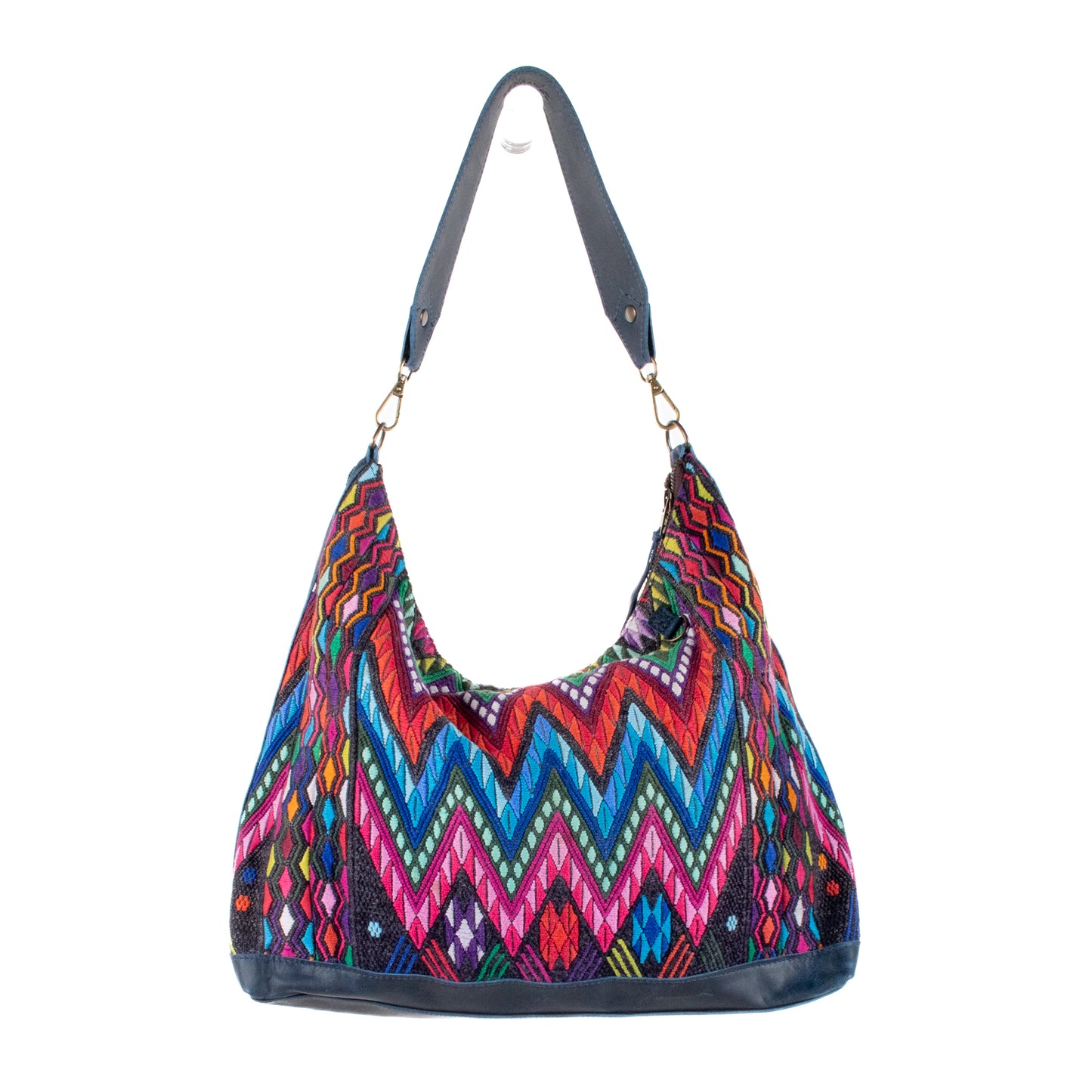 PENELOPE BAG - OOAK HUIPIL - NAVY - NO. 201504
