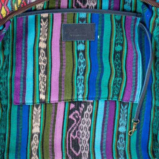 PENELOPE BAG - OOAK HUIPIL - NAVY - NO. 201504