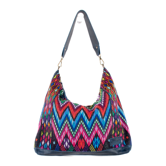 PENELOPE BAG - OOAK HUIPIL - NAVY - NO. 201504